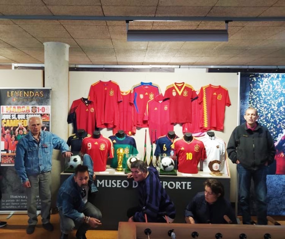 Visita al Museo del Deporte del Archivo General de la Región de Murcia