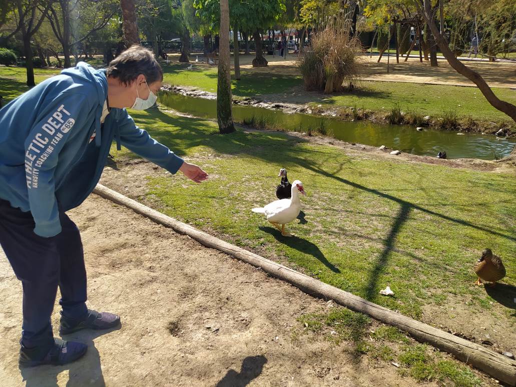 Salida al Jardín de La Seda